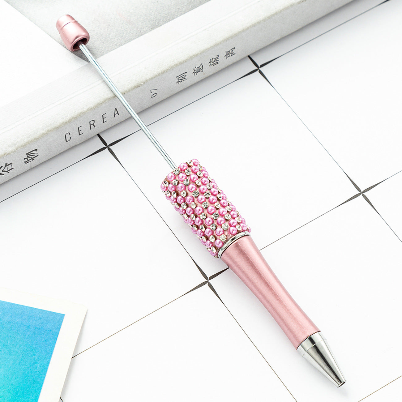 Wholesale Beadable Pens Rhinestone Pens Handmade Plastic Diamond Pen